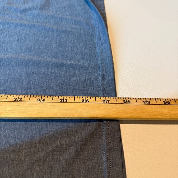 Fair Harbor Men L Henley Shirt Performance Long Sleeve Lightweight Blue UPF 50 - Picture 7 of 8